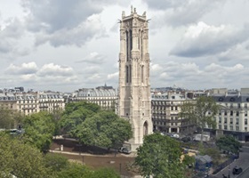 st-jacques tower in paris